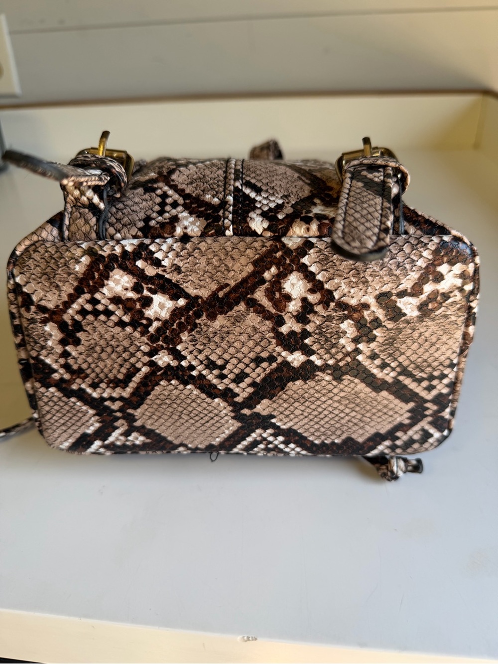 PacSun Snake Print Mini Backpack Purse - Excellent Condition! - Picture 6 of 16